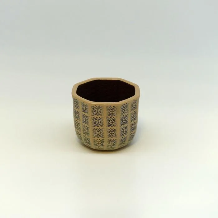 籃胎蒟醬八角酒器「緑陰」